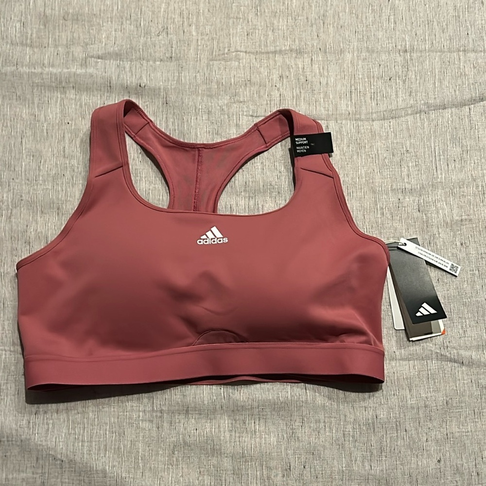 adidas Powerreact Training Medium Support Bra - Picture 3 of 6